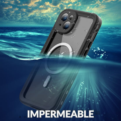 Forro iPhone 13 Mini Shellbox Modelo DOT Color Gris