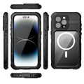 Forro iPhone 15 Pro Max Shellbox Modelo (M) Aluminio