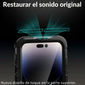 Forro iPhone 15 Pro Max Shellbox Modelo (M) Aluminio