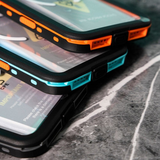 Forro iPhone 17 Pro Max Shellbox Modelo (DOT)