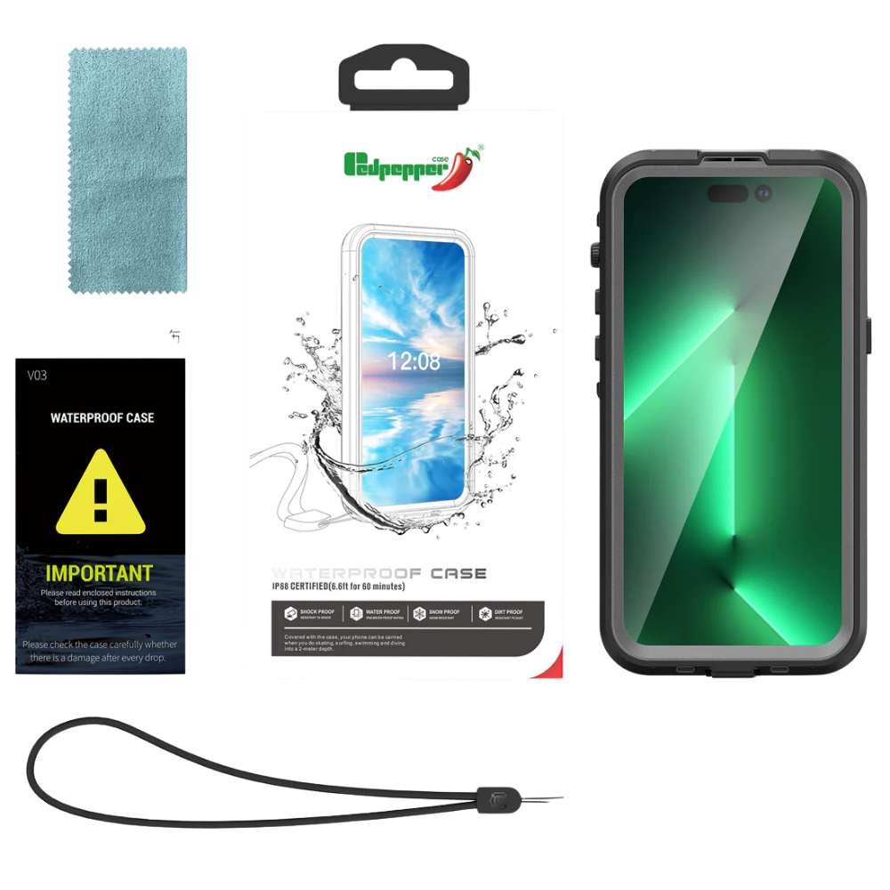 Forro iPhone 17 Pro Max Shellbox Modelo (DOT)
