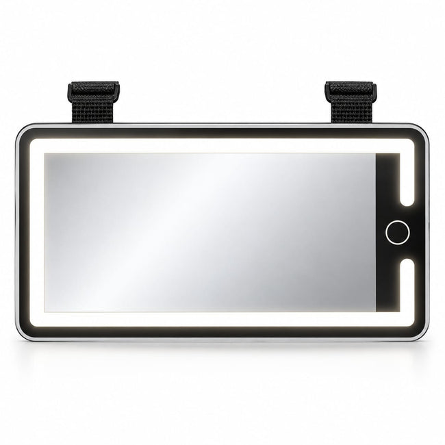 Espejo Recargable De Maquillaje Con Luz Led Para Carro