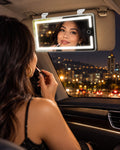 Espejo Recargable De Maquillaje Con Luz Led Para Carro