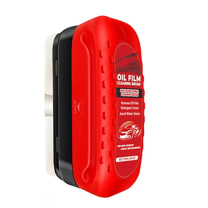 🧼 Limpiador de Vidrios Automotriz con Cepillo Removedor de Película de Aceite – 120ml