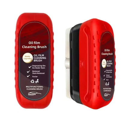 🧼 Limpiador de Vidrios Automotriz con Cepillo Removedor de Película de Aceite – 120ml