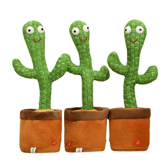 Cactus de Peluche Interactivo