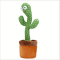 Cactus de Peluche Interactivo
