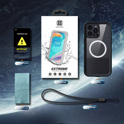 Forro iPhone 16 Pro Shellbox Modelo (DOT)