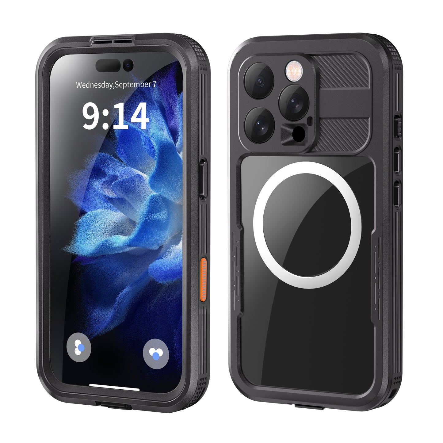 Forro iPhone 16 pro Shellbox Modelo (MARS)