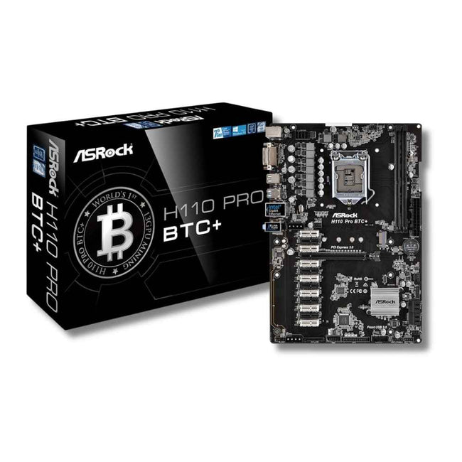 Placa Base Asrock H110 Pro Btc+