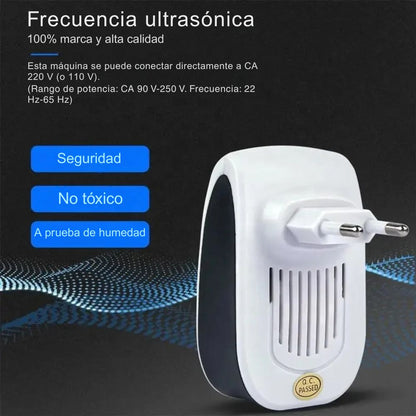 Repelente Ultrasónico de Plagas – Pest Reject
