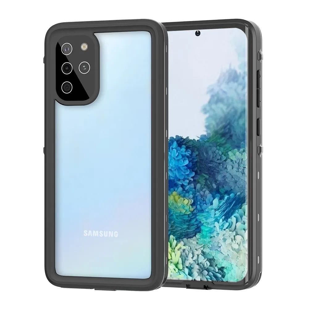 Forro Samsung Galaxy S20+ Shellbox Modelo (DOT) Color Negro