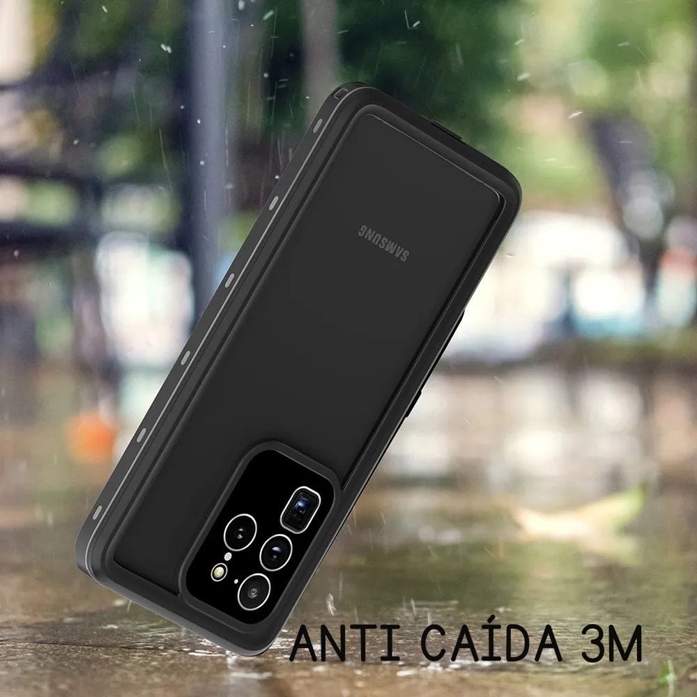Forro Samsung Galaxy S20 Ultra Shellbox Modelo Dot Color Negro
