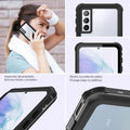 Forro Samsung Galaxy S21 Shellbox Modelo Dot Color Negro