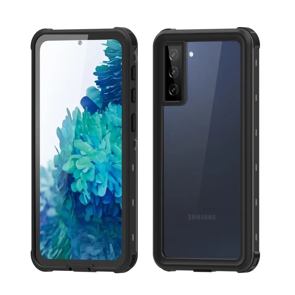 Forro Samsung Galaxy S21+ Shellbox Modelo Dot Color Negro