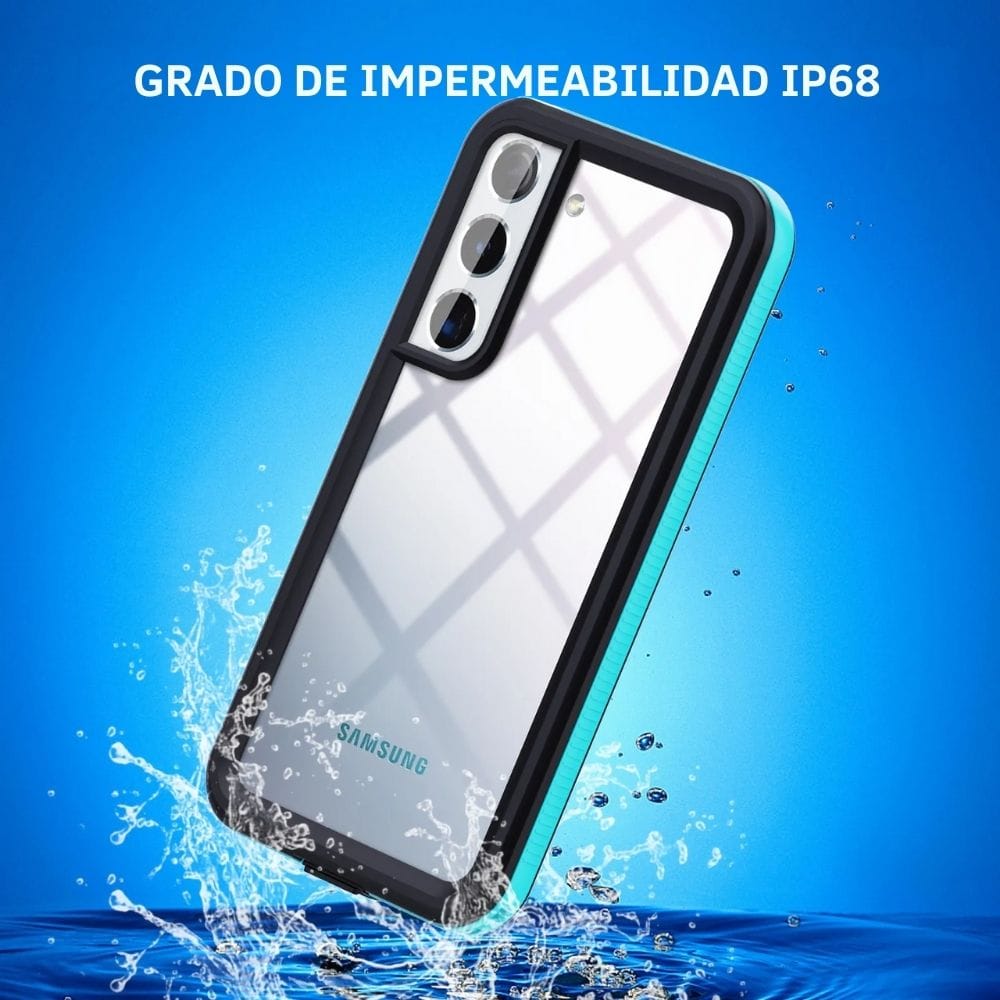 Forro Samsung Galaxy S22 Shellbox Modelo A Color Negro