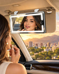 Espejo Recargable De Maquillaje Con Luz Led Para Carro