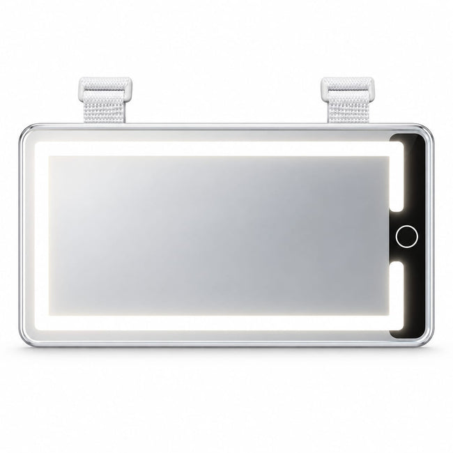 Espejo Recargable De Maquillaje Con Luz Led Para Carro