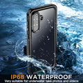 Forro Shellbox negro para Samsung Galaxy A57 5G, detalle de protección