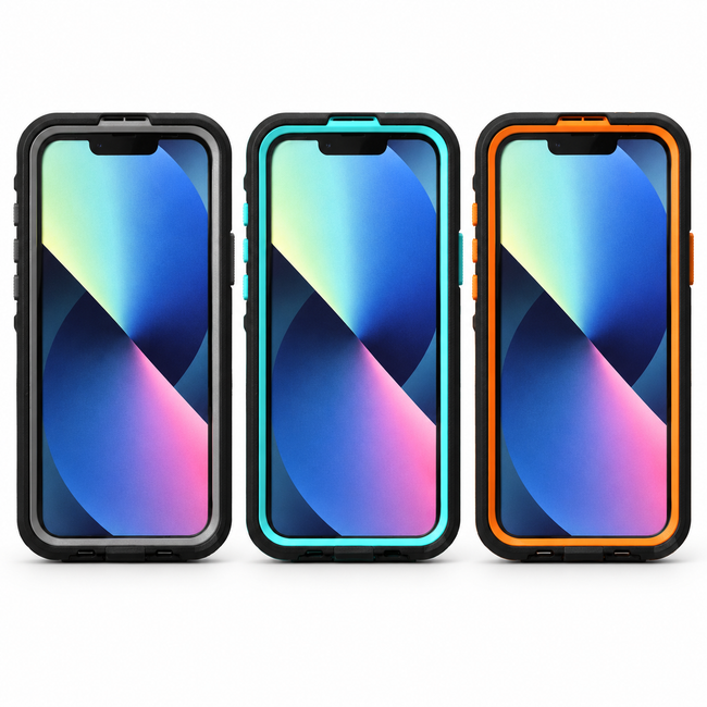 Forro iPhone 17 Pro Max Shellbox Modelo (DOT)
