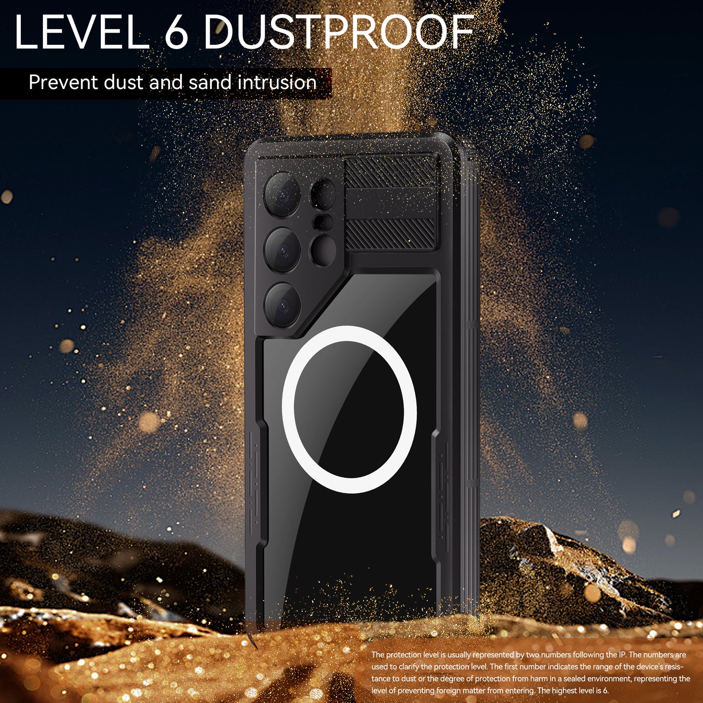 Forro Samsung Galaxy S25 Ultra Shellbox Modelo (Mars)