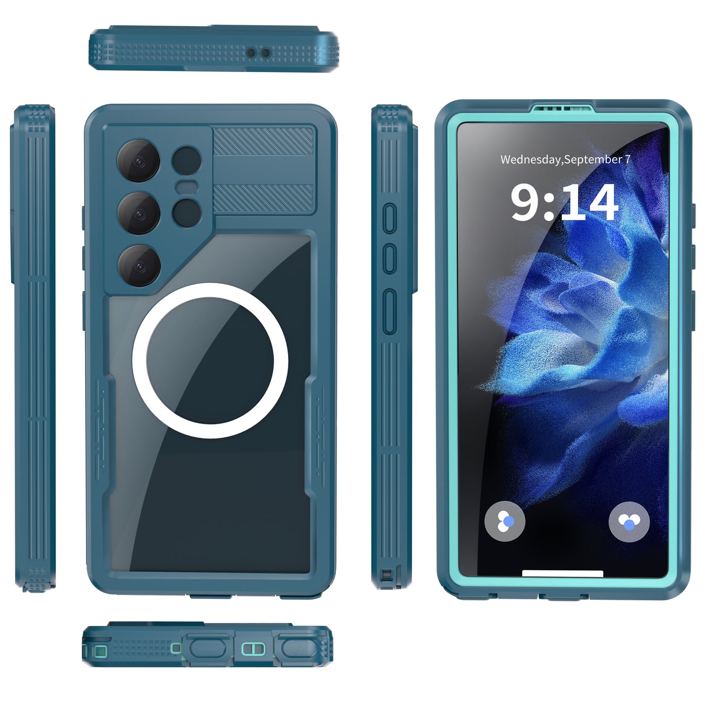Forro Samsung Galaxy S25 Ultra Shellbox Modelo (Mars)