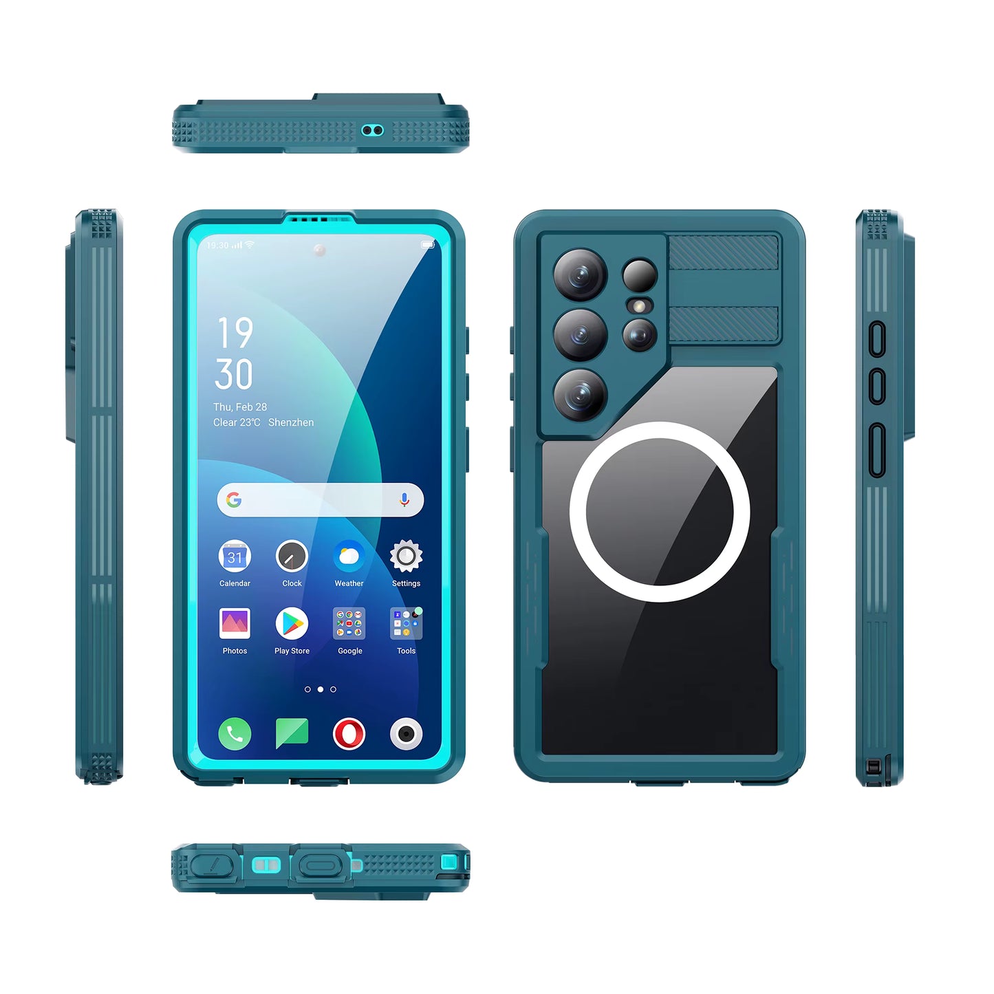 Forro Samsung S26 Ultra Shellbox Modelo (Mars)